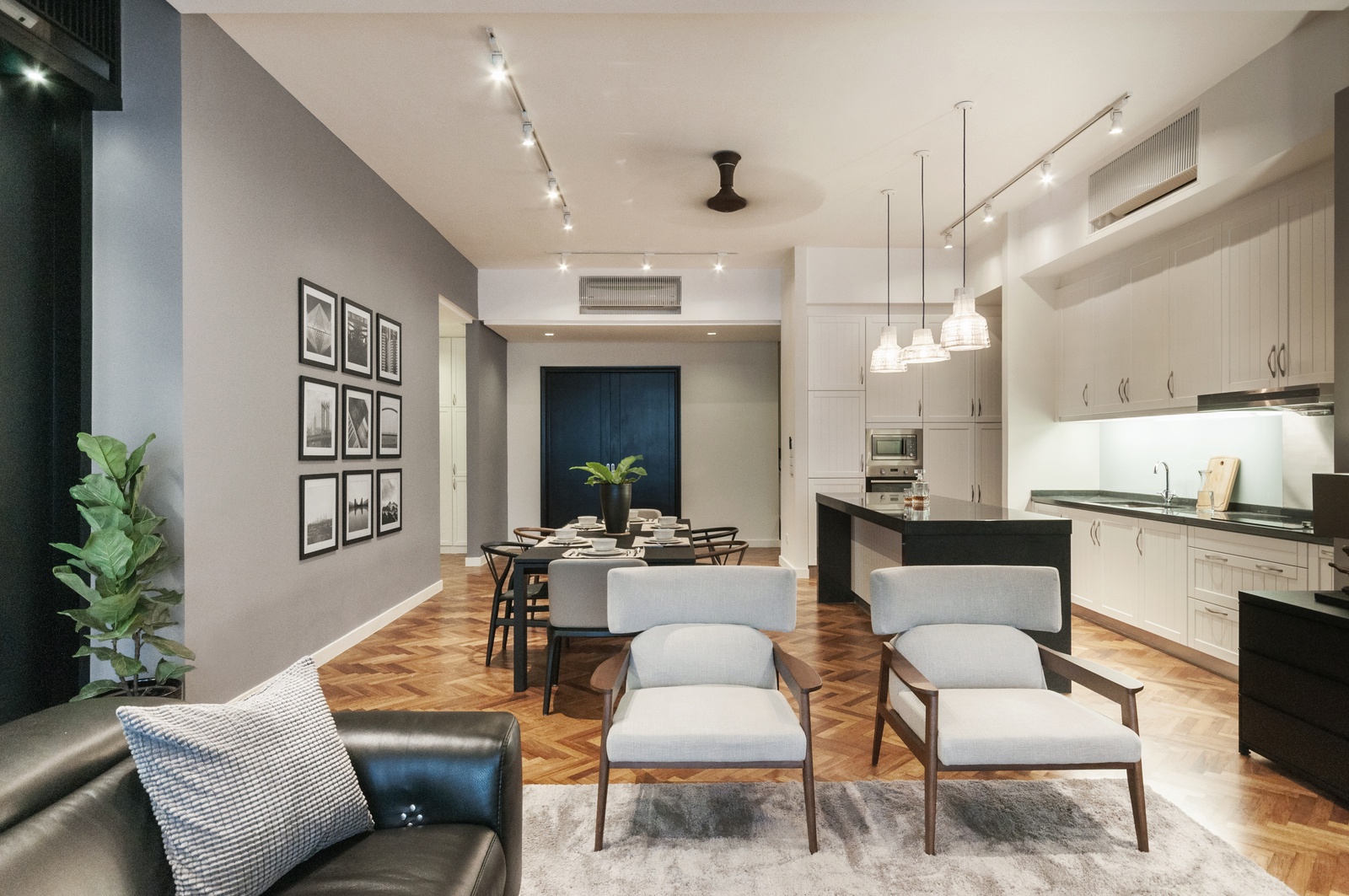 interior design for condominium living room
