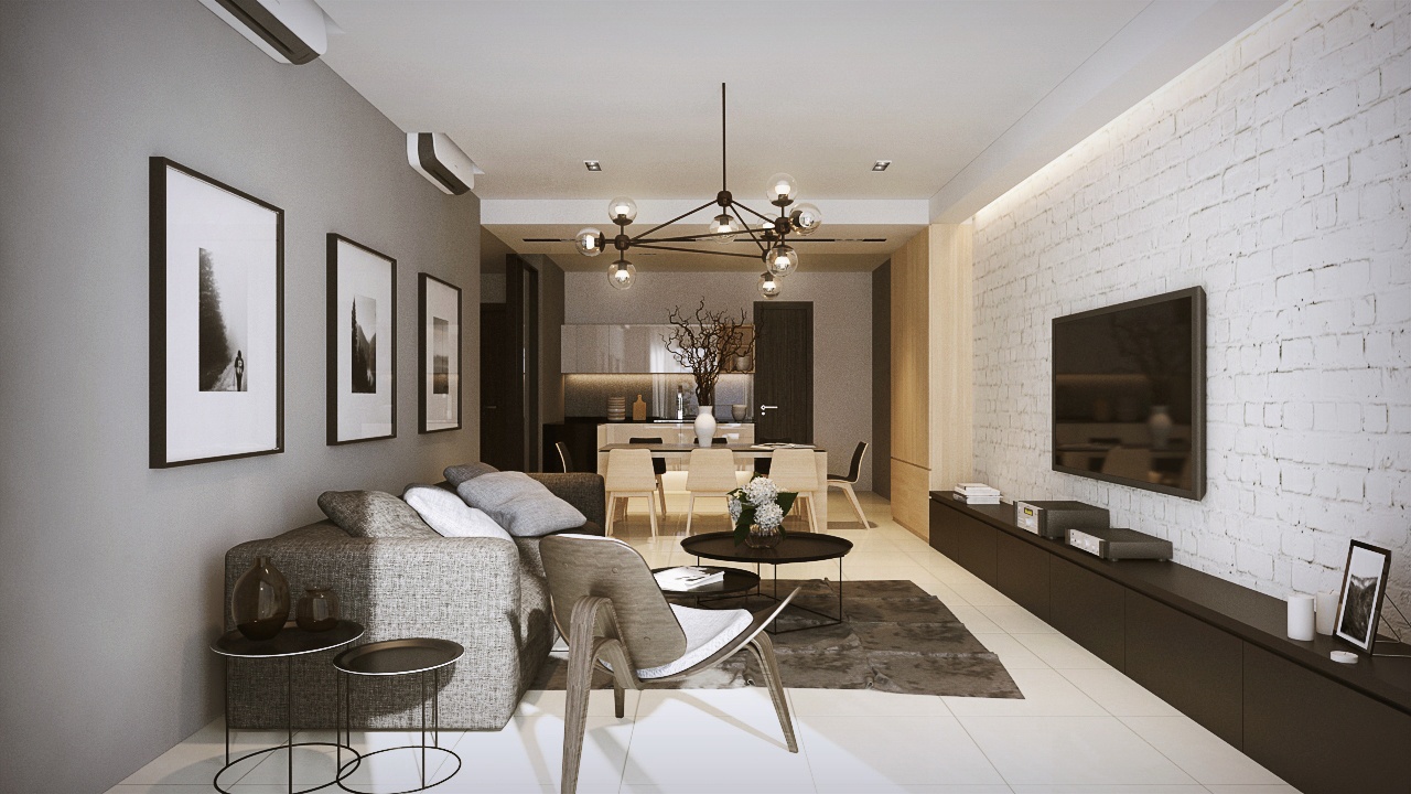 Interior Design LaCosta Kuala Lumpur Malaysia Living Room Design v2 ...